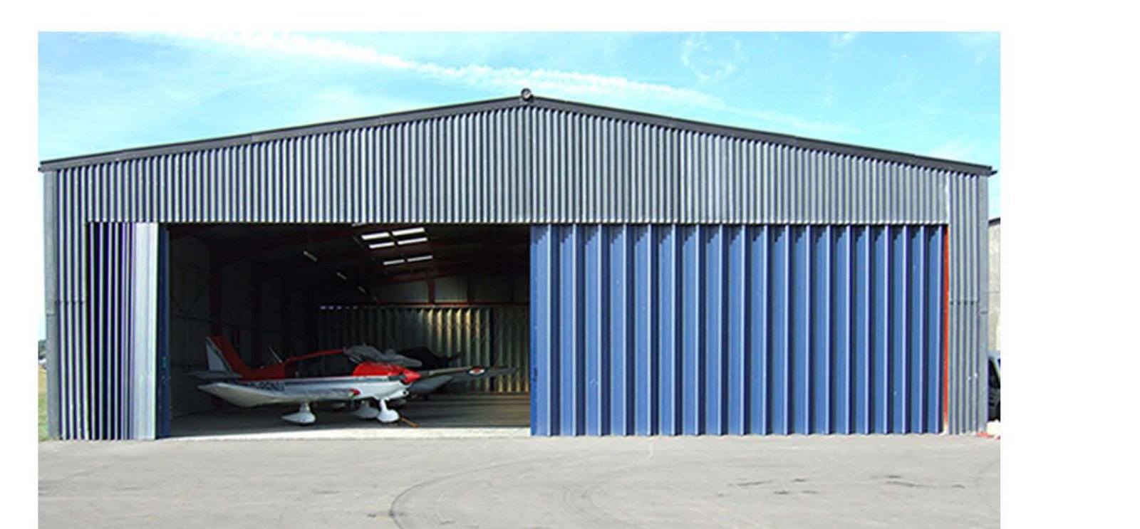 Heavy Aircraft Hangar Telescopic Sliding Doors