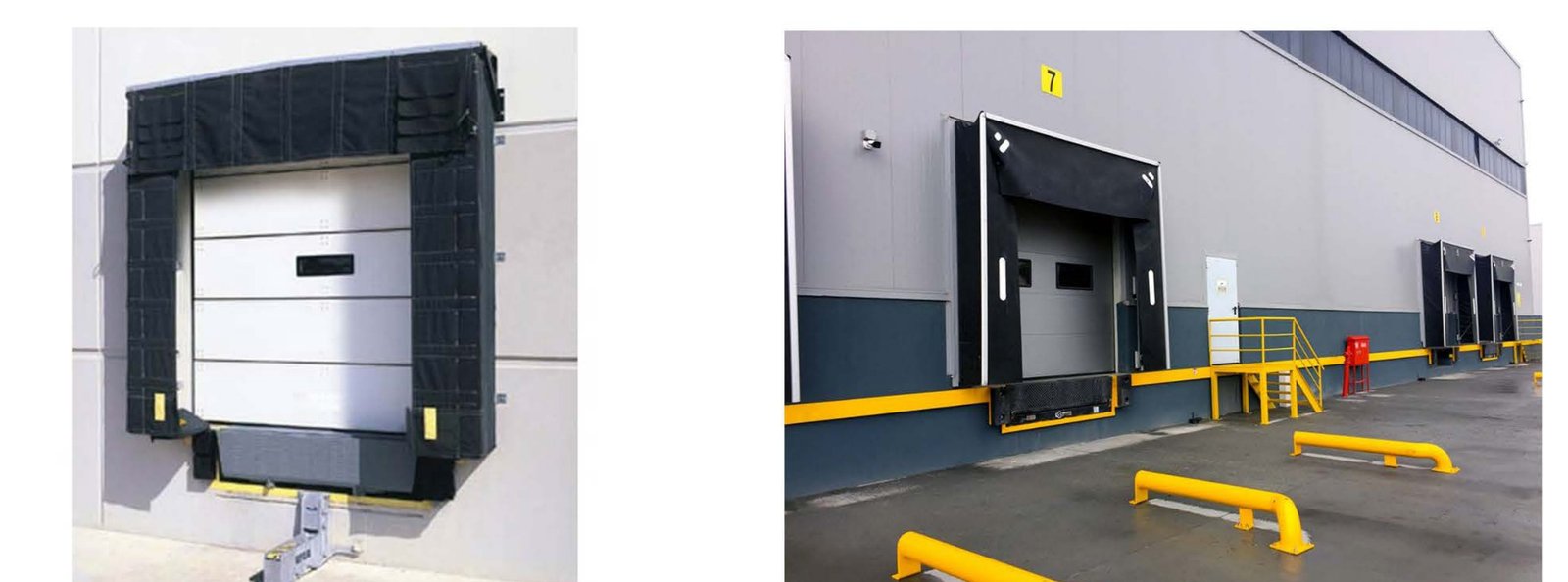 Loading Bay Equipment & Dock Levelers Diagram