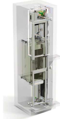 MRL Lifts (Machine Room-less) Diagram